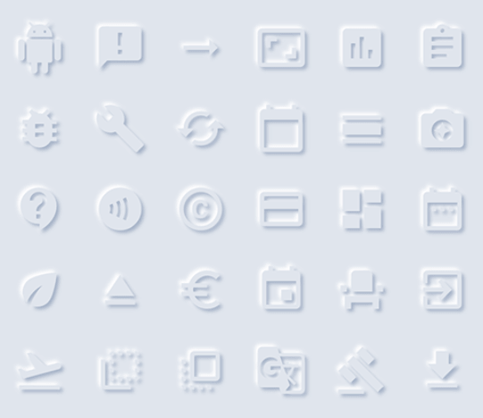 Neomorphism Icons